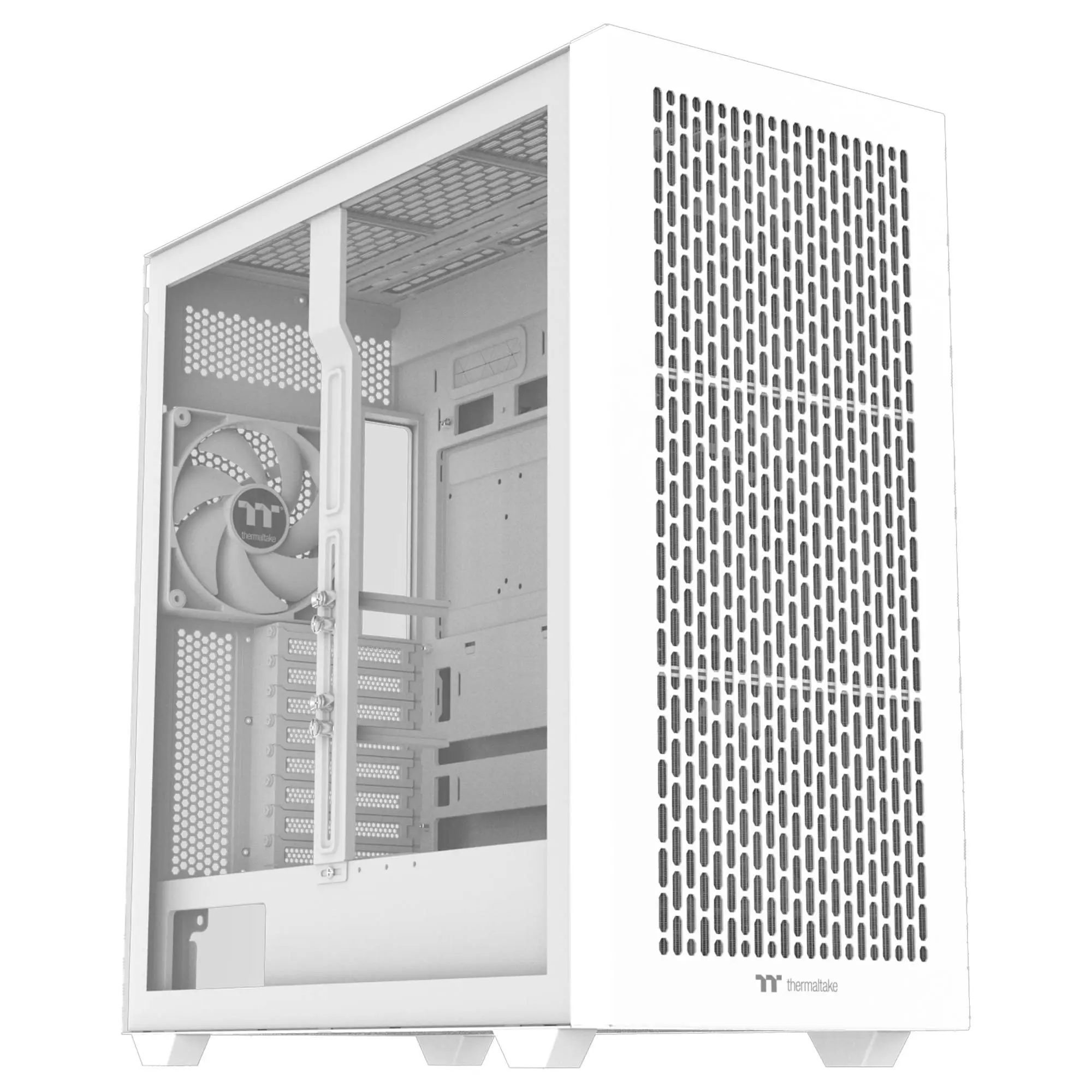 Thermaltake AX500, Vetro Temperato - Bianco