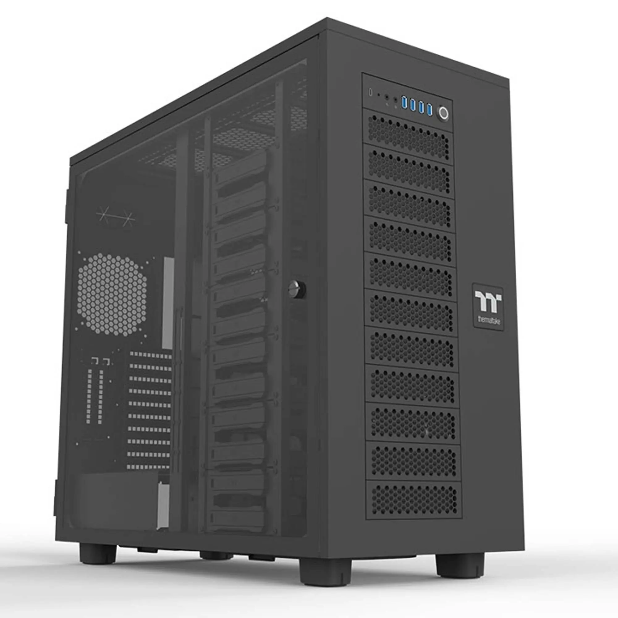 Thermaltake AX700 TG, Vetro Temperato - Nero
