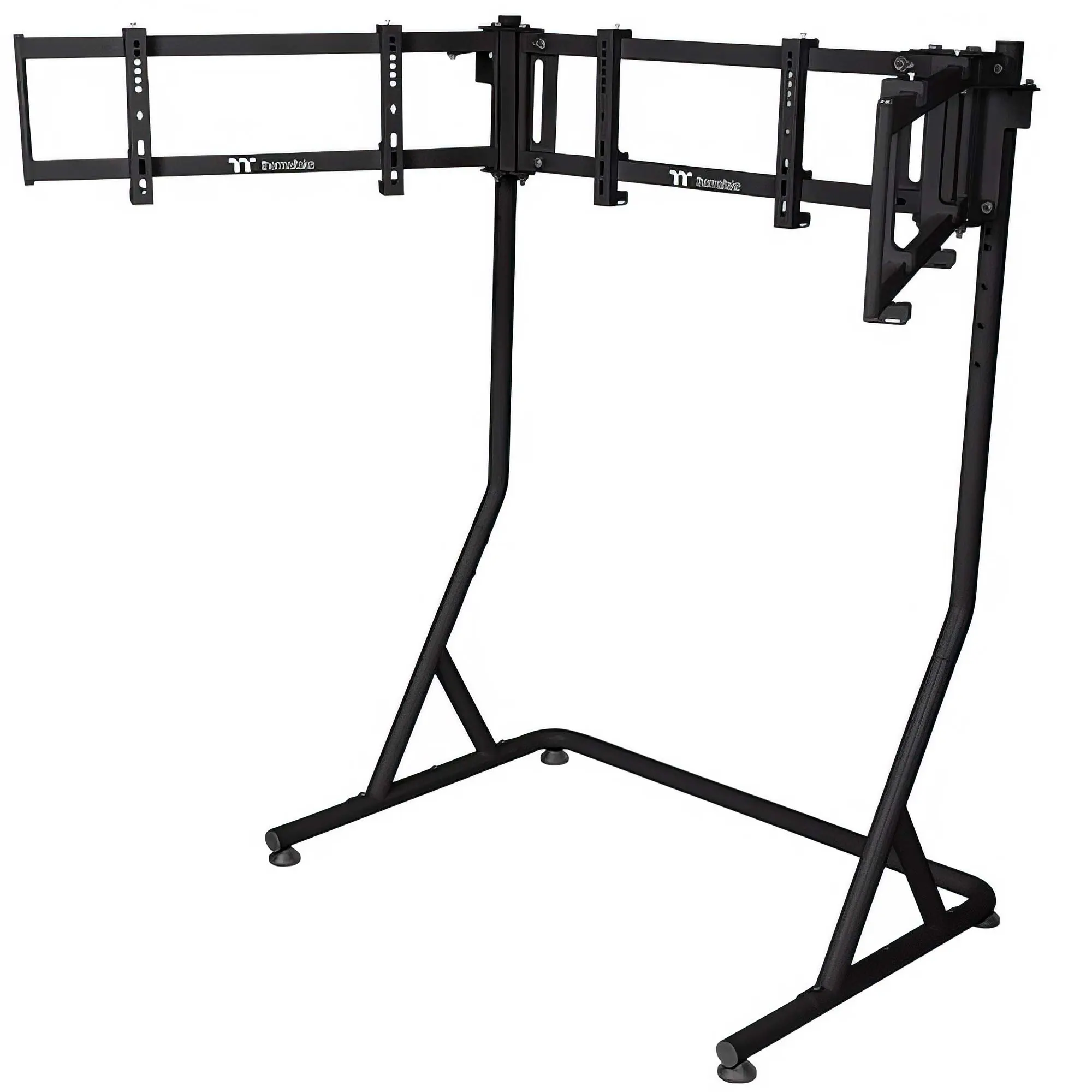 Thermaltake Triplo Supporto Da Corsa PRO per Monitor - Nero