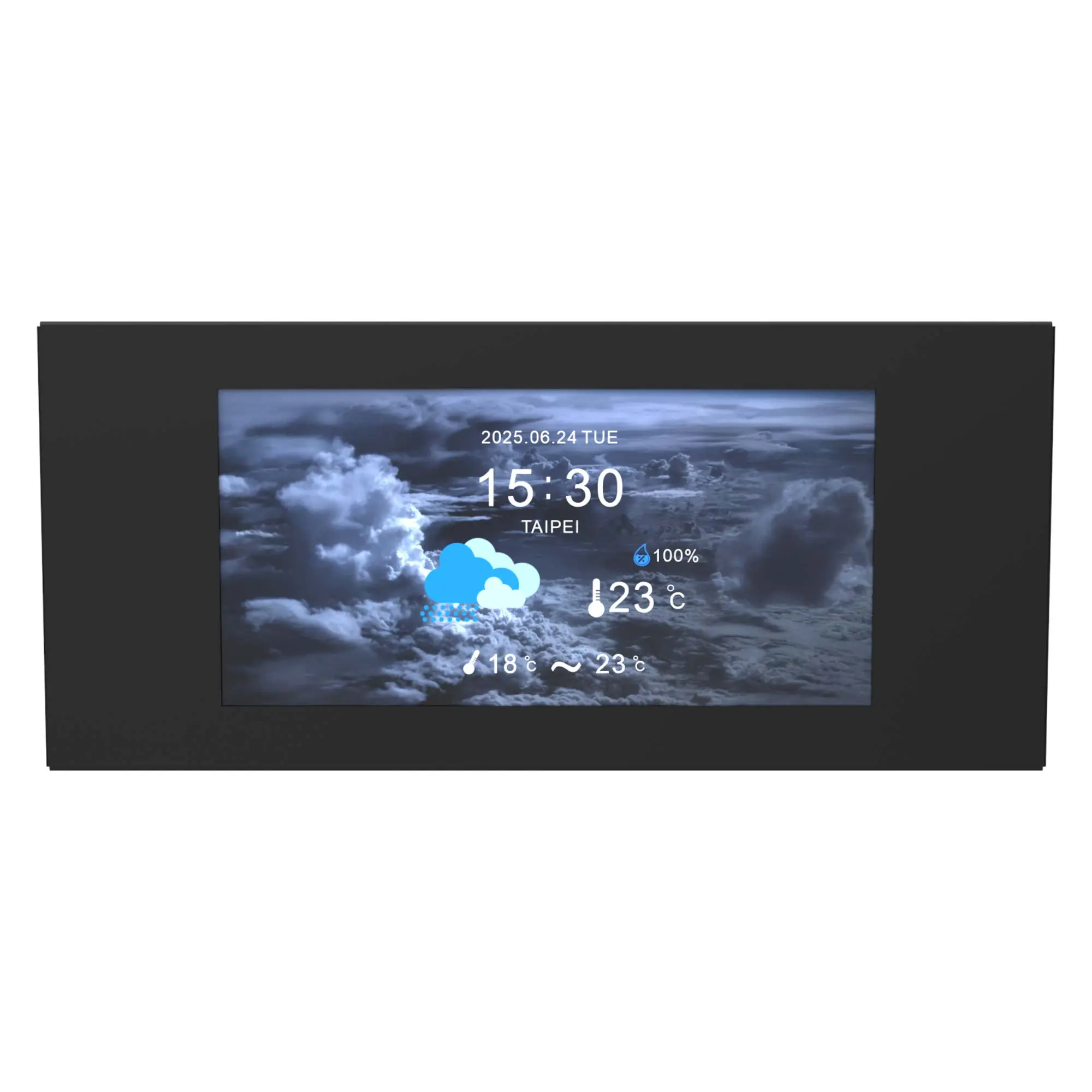 Thermaltake 6.0'' LCD Screen Kit per View 600 TG - Nero