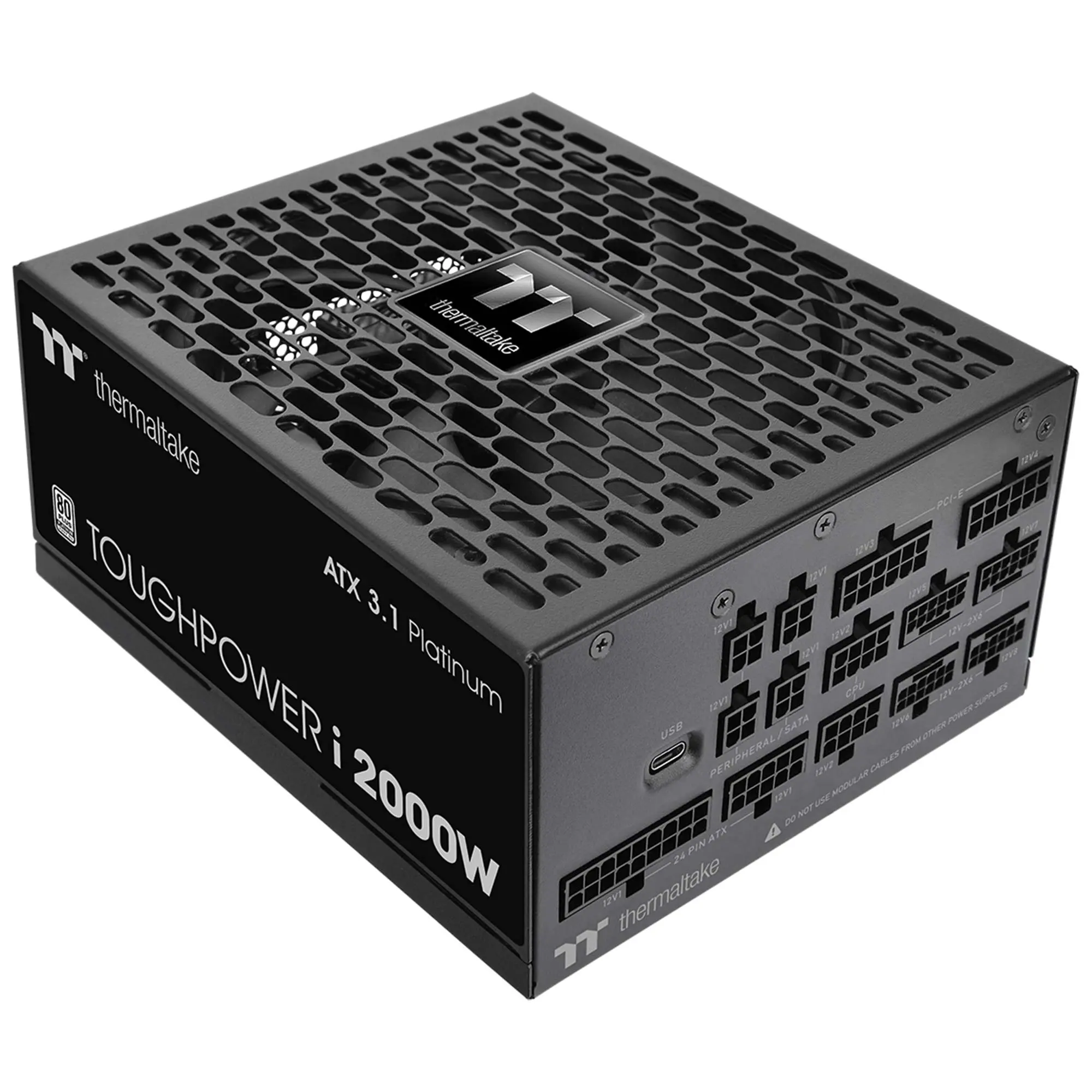 Thermaltake Toughpower i2000 80 Plus Platinum PSU, Modulare - 2000 Watt