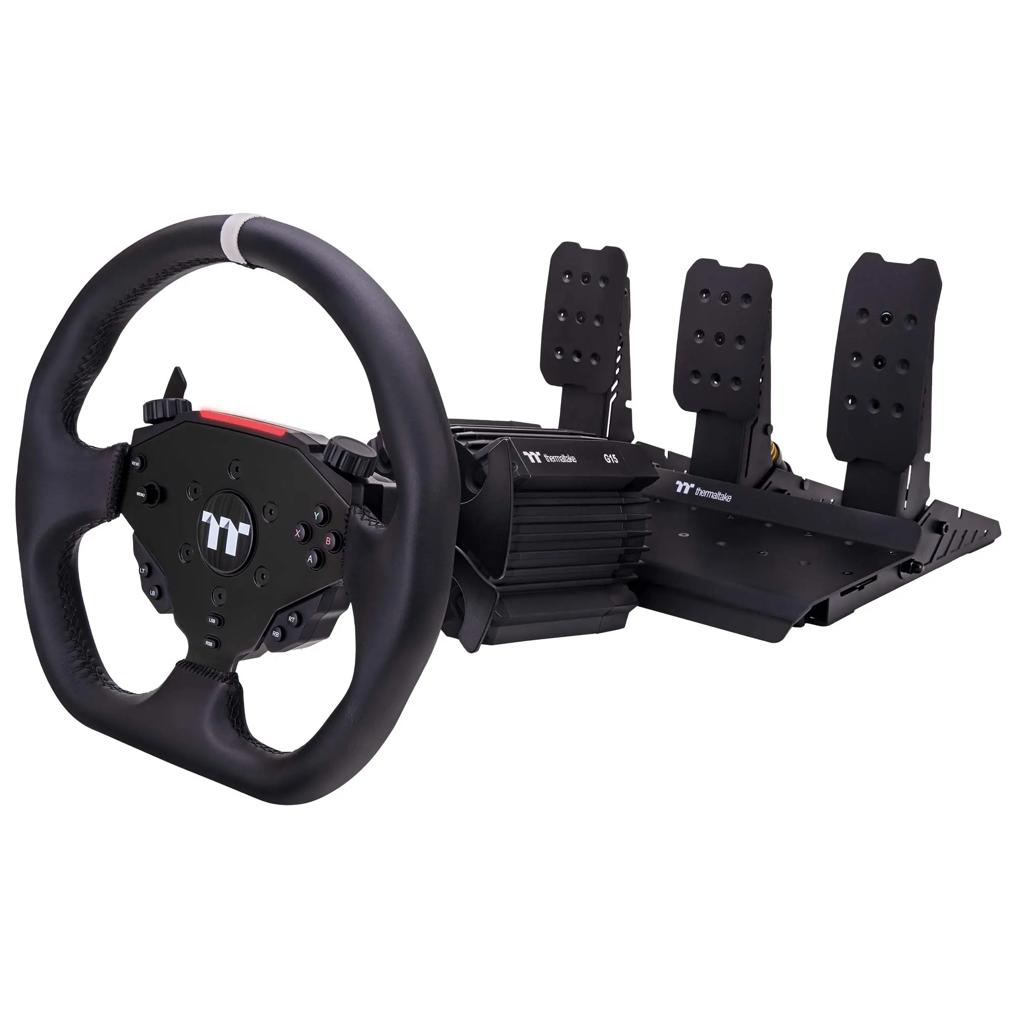 Thermaltake G15 Direct Drive Racing Volante e Pedaliera - Bundle (15Nm)