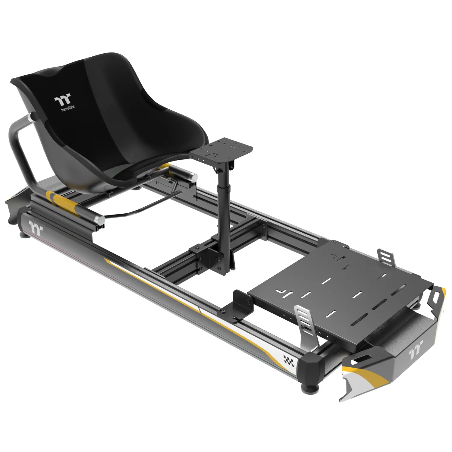 Thermaltake GK500 Go Kart Racing Simulator Cockpit - Nero