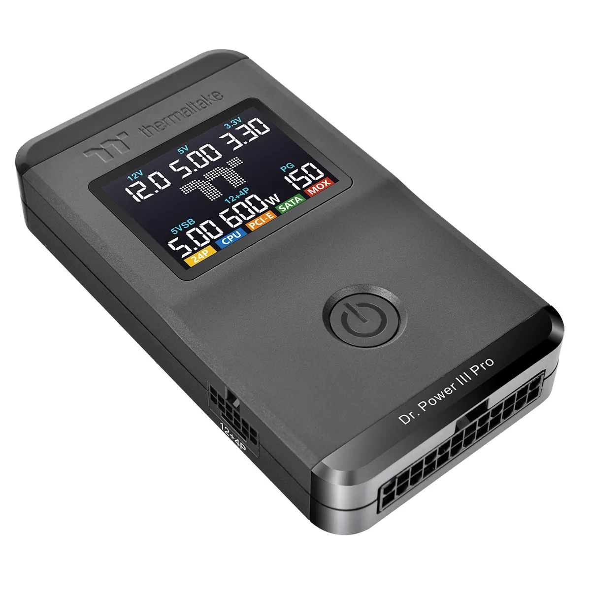 Thermaltake Dr. Power III Pro - Tester alimentatori ATX12V v3.1 con display LCD