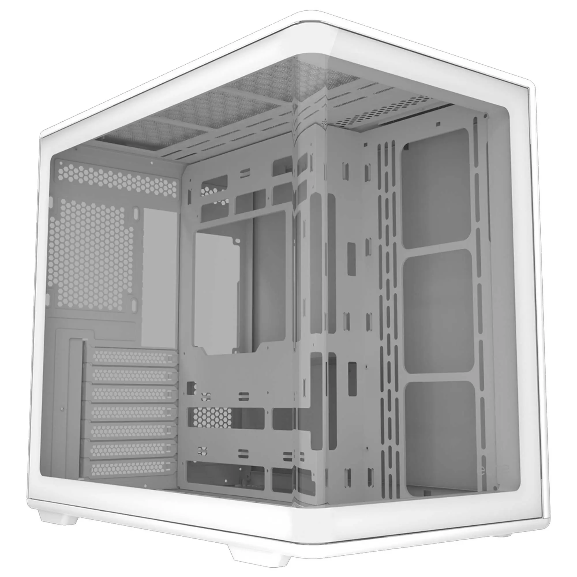 Cooler Master Elite 600, 4 Ventole ARGB Preinstallate - Bianco