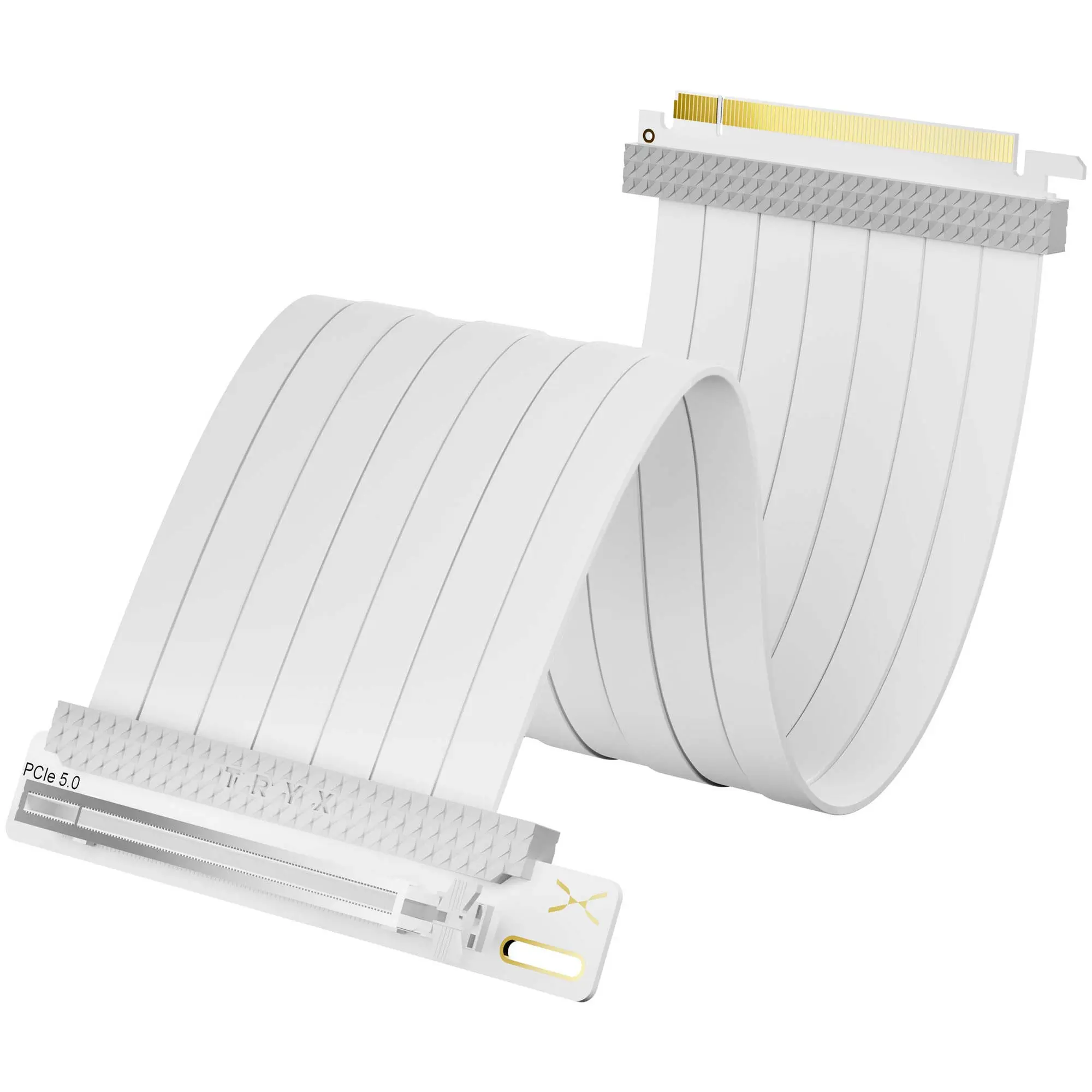 TRYX STRING PCIe 5.0 x16 Riser Cable, 200mm - Bianco