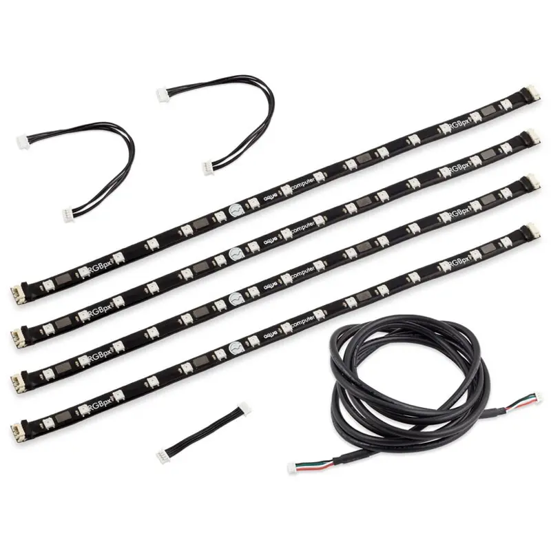 aqua computer RGBpx Kit per Monitor, 60 addressable LEDs