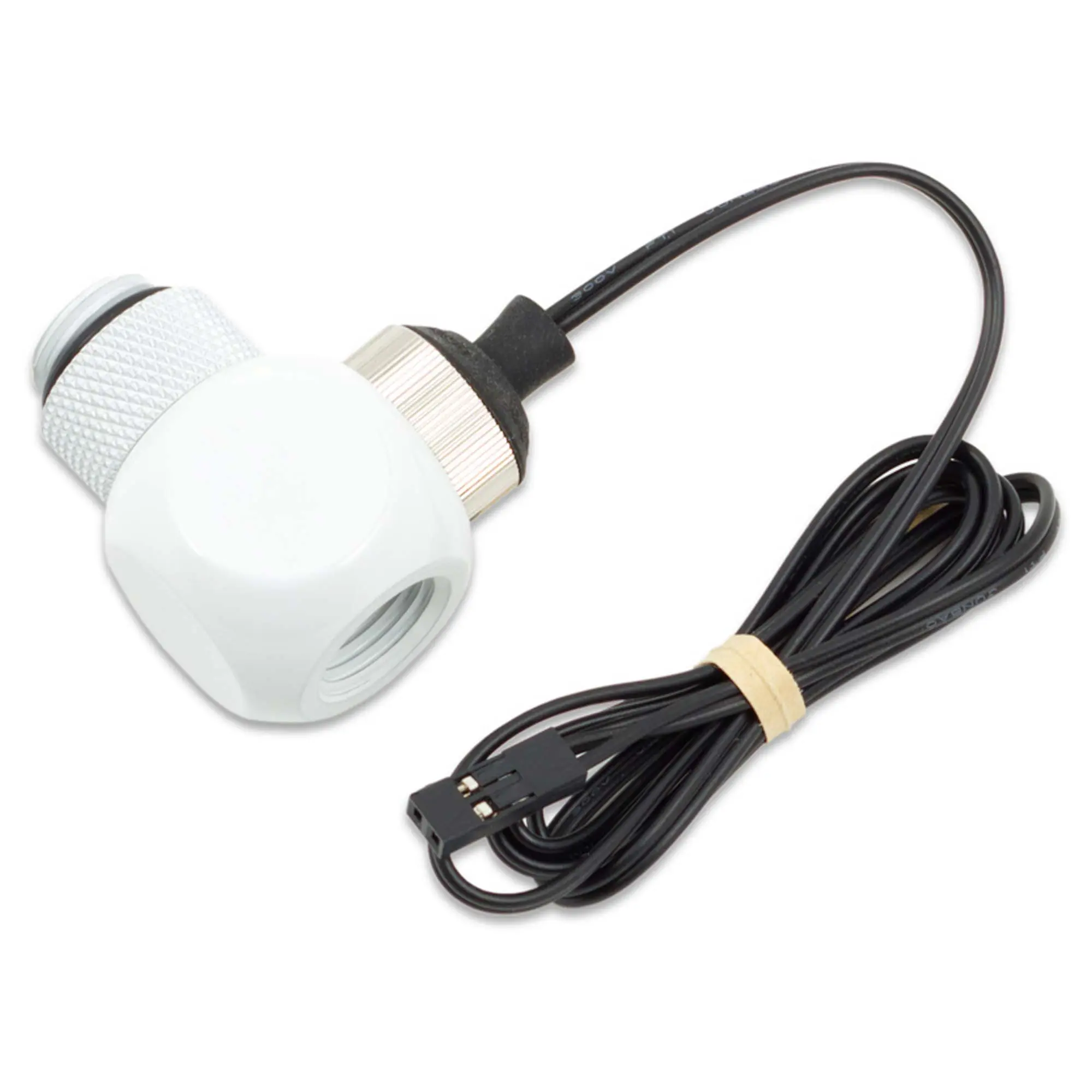 aqua computer Sensore di Temperatura Alta Velocità Rotary passo G1/4 - 70 cm - Bianco