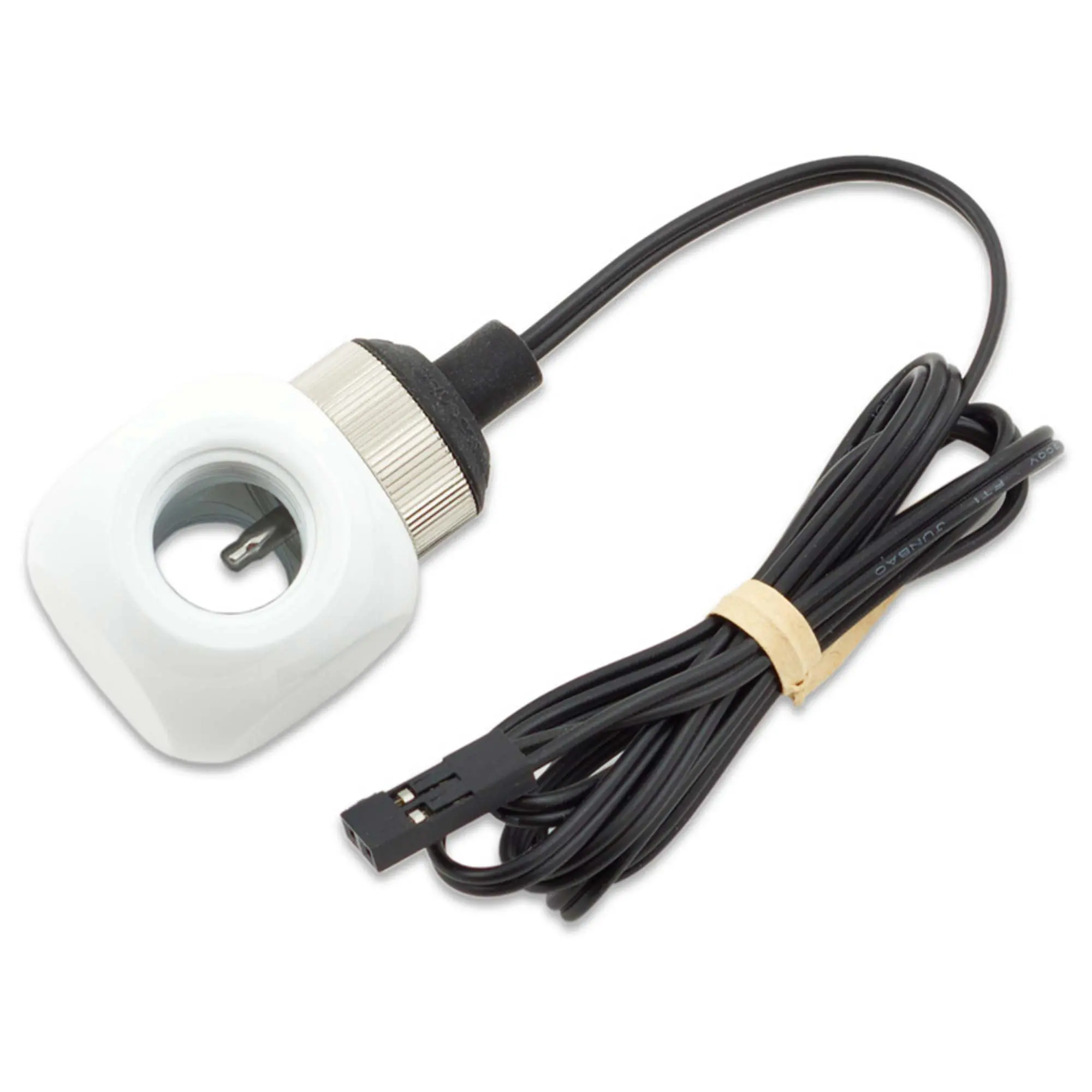 aqua computer Sensore di Temperatura Alta Velocità T passo G1/4 - 70 cm - Bianco