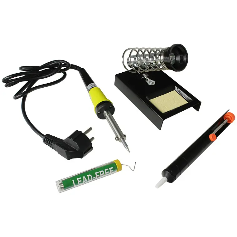 InLine Saldatore Istantaneo Elettrico KIT 30W 230V con SucchiaStagno