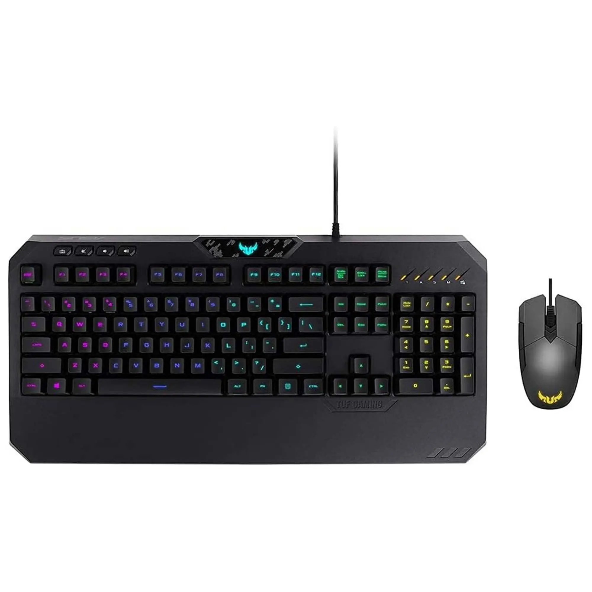 Asus TUF Combo RGB Tastiera e Mouse Gaming …
