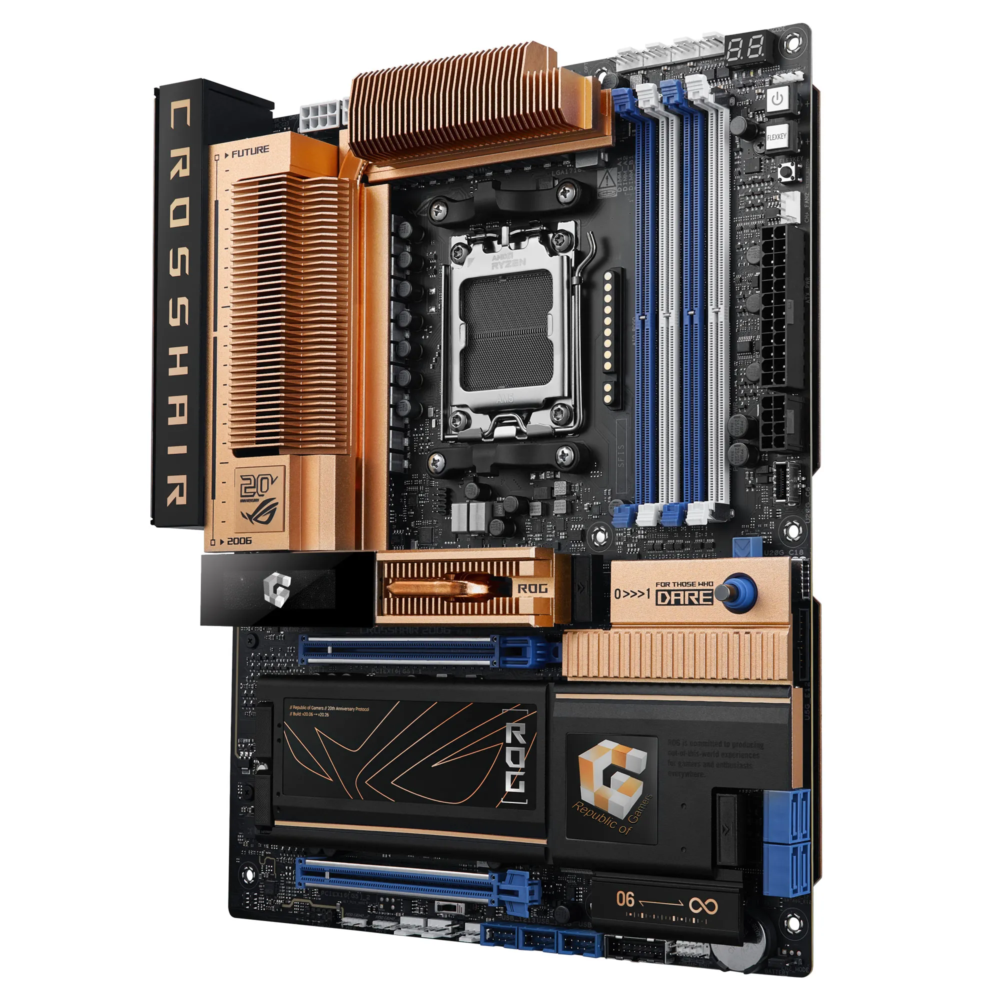 ASUS ROG CROSSHAIR 2006, AMD, Socket AM5, AMD …