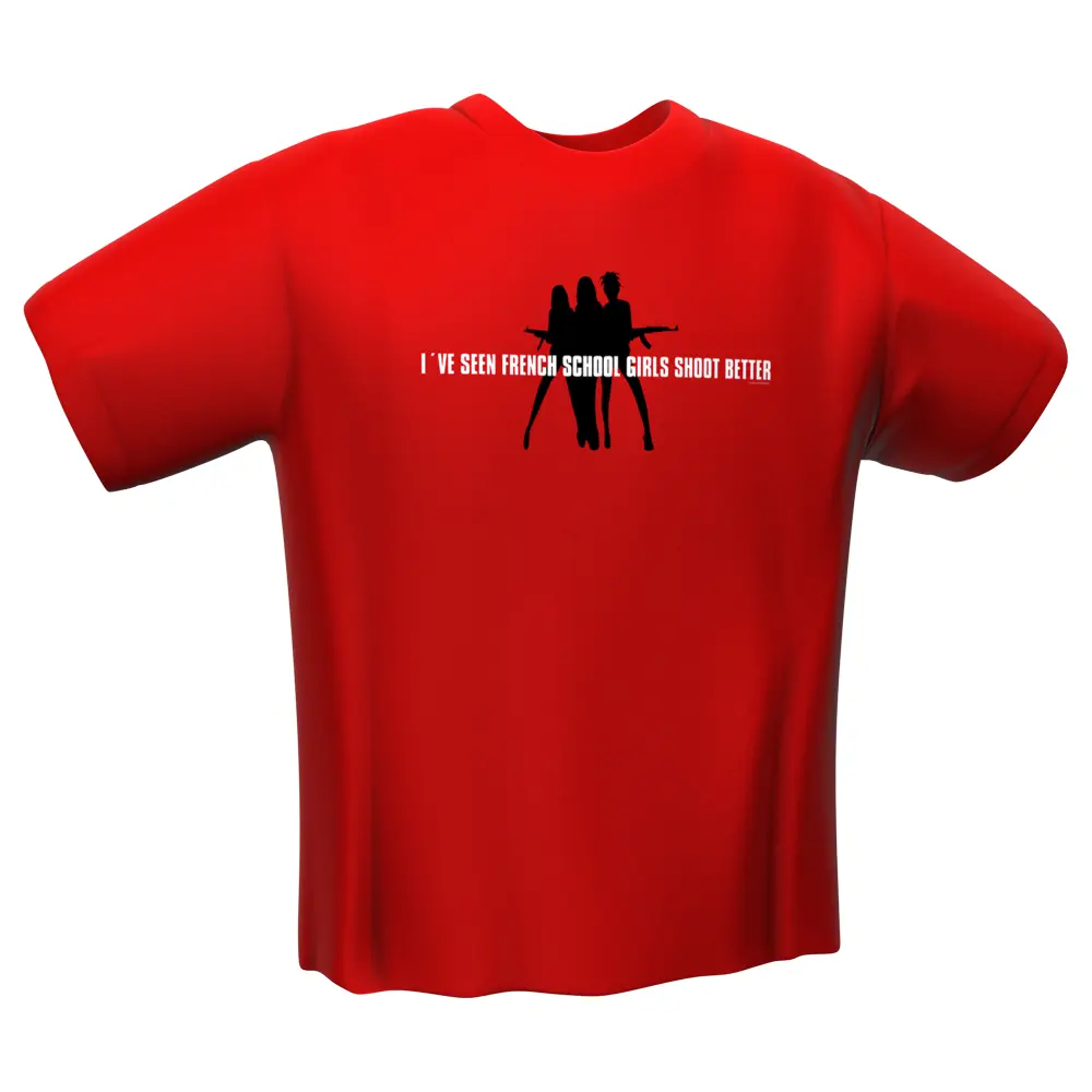 GamersWear SchoolGirls Top Red - T-shirt donna XL