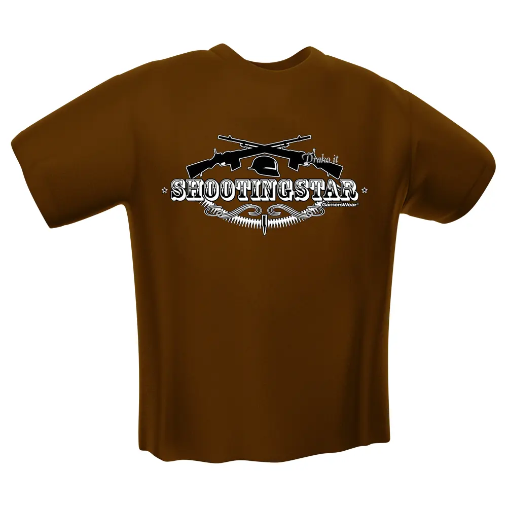GamersWear Shooting Star T-Shirt Black (XL)