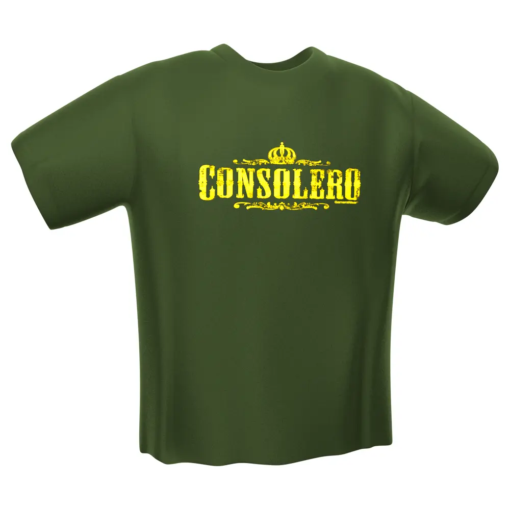 GamersWear Consolero T-Shirt Olive (XXL)
