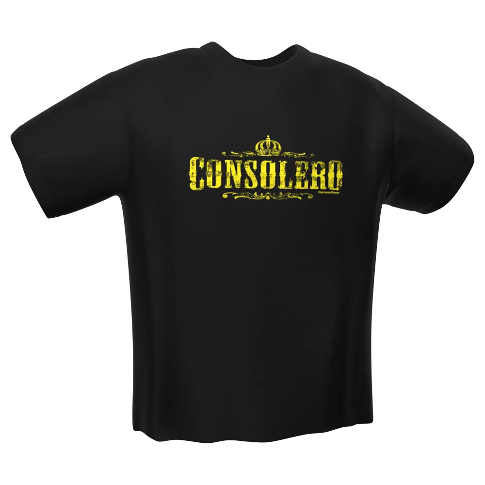 GamersWear Consolero T-Shirt Black (L)