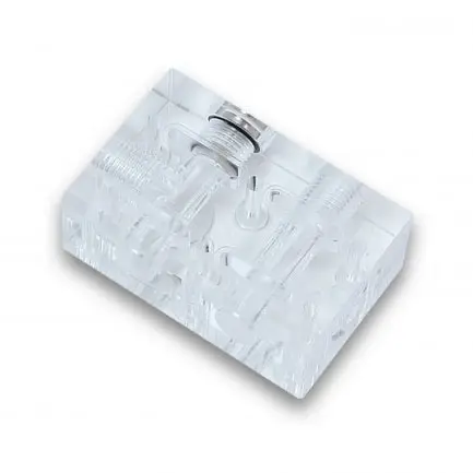 EK Water EK-FC Terminal DUAL Parallel 1-Slot - Plexi