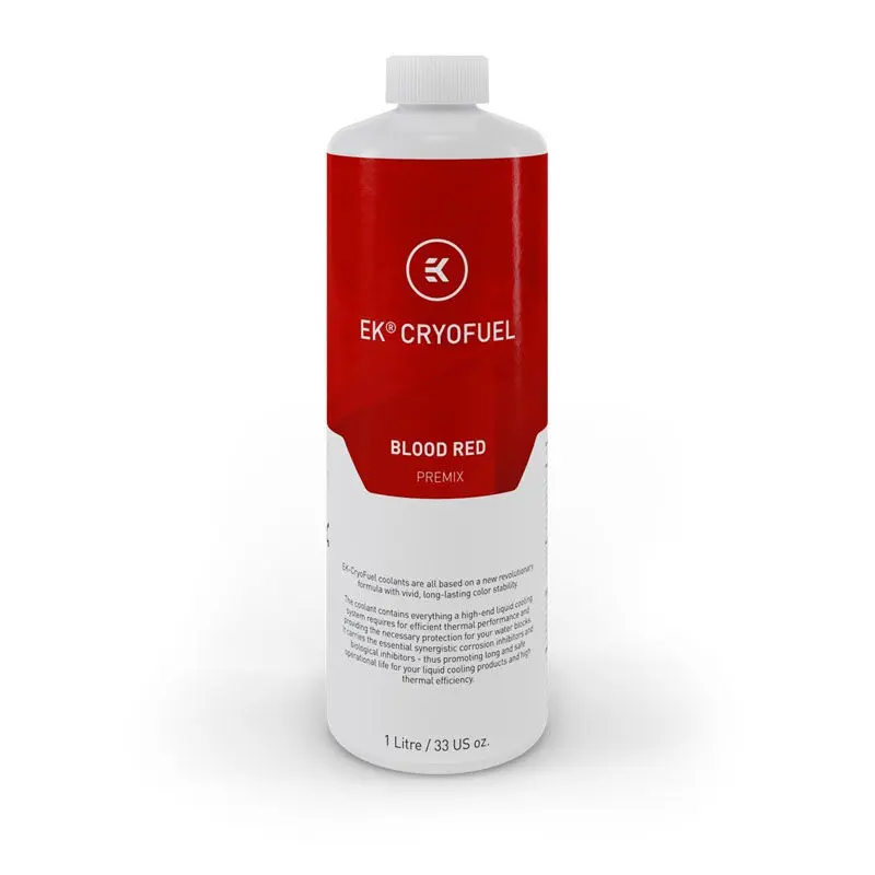 EK Water Blocks EK-CryoFuel Blood Red Premix 1000 …