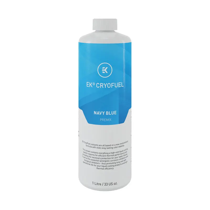 EK Water Blocks EK-CryoFuel Navy Blue Premix 1000 mL - Blu