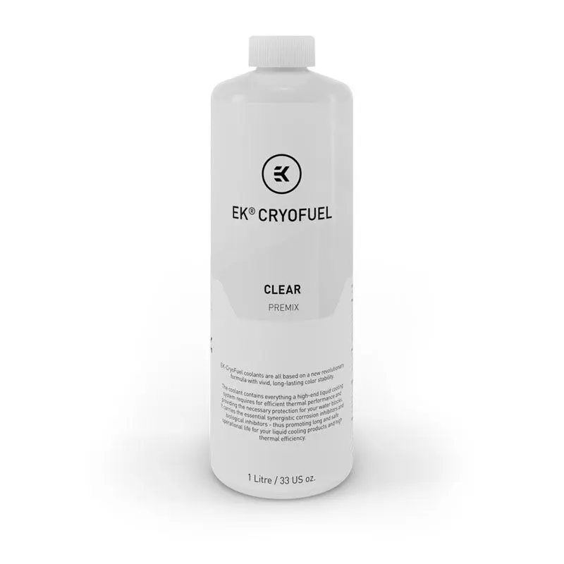 EK Water Blocks EK-CryoFuel Clear Premix, 1000ml - …