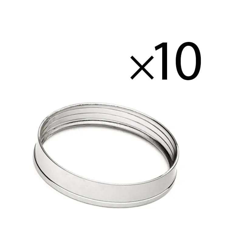 EK Water Blocks EK-Torque HDC-16 Color Rings Pack 10 Pezzi - Nickel