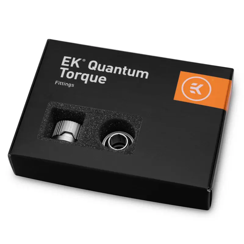 EK Water Blocks EK-Quantum Torque 6-Pack HDC 12 - Satin Titanium