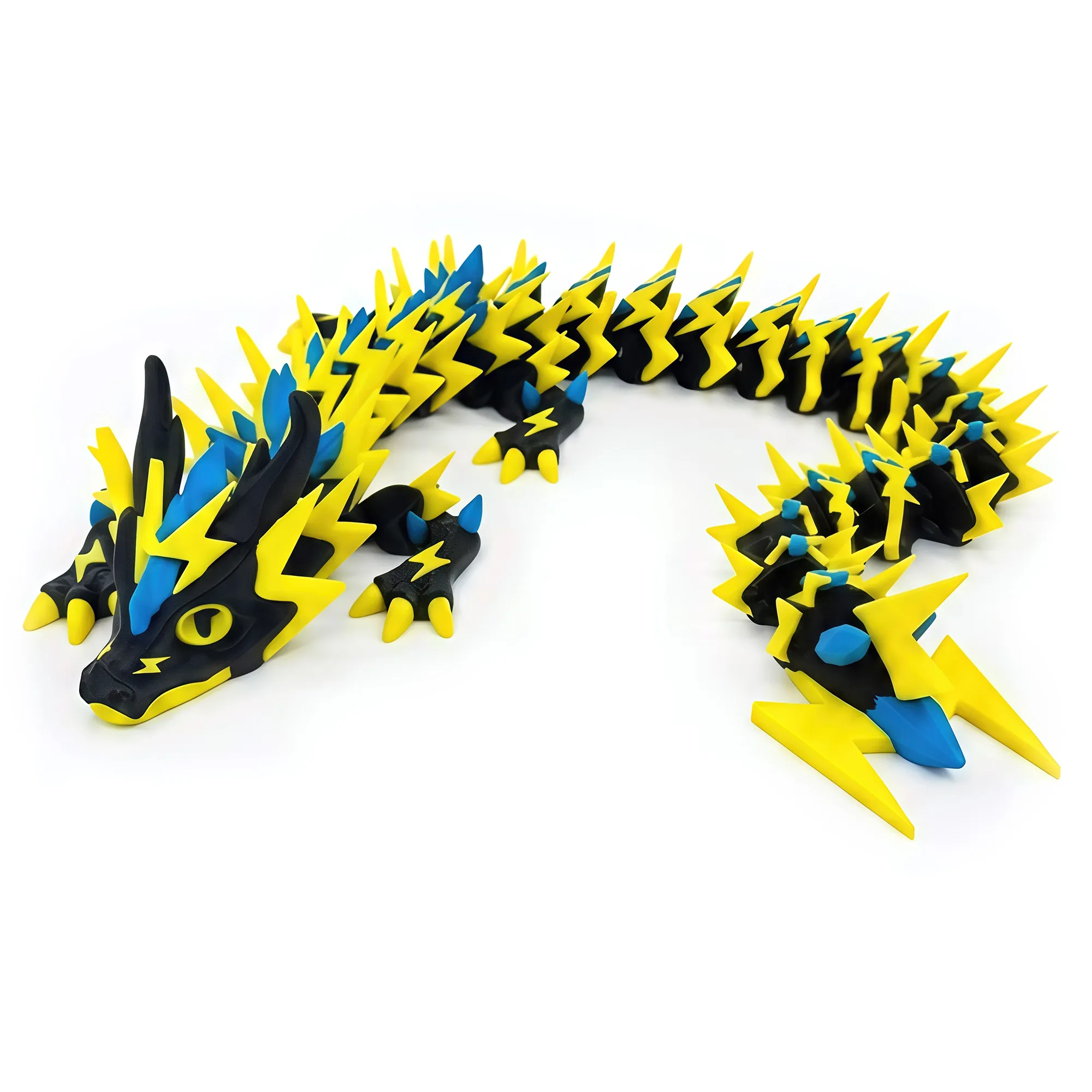 Drago Thundershard Flessibile Articolato - Statuetta Stampata in …