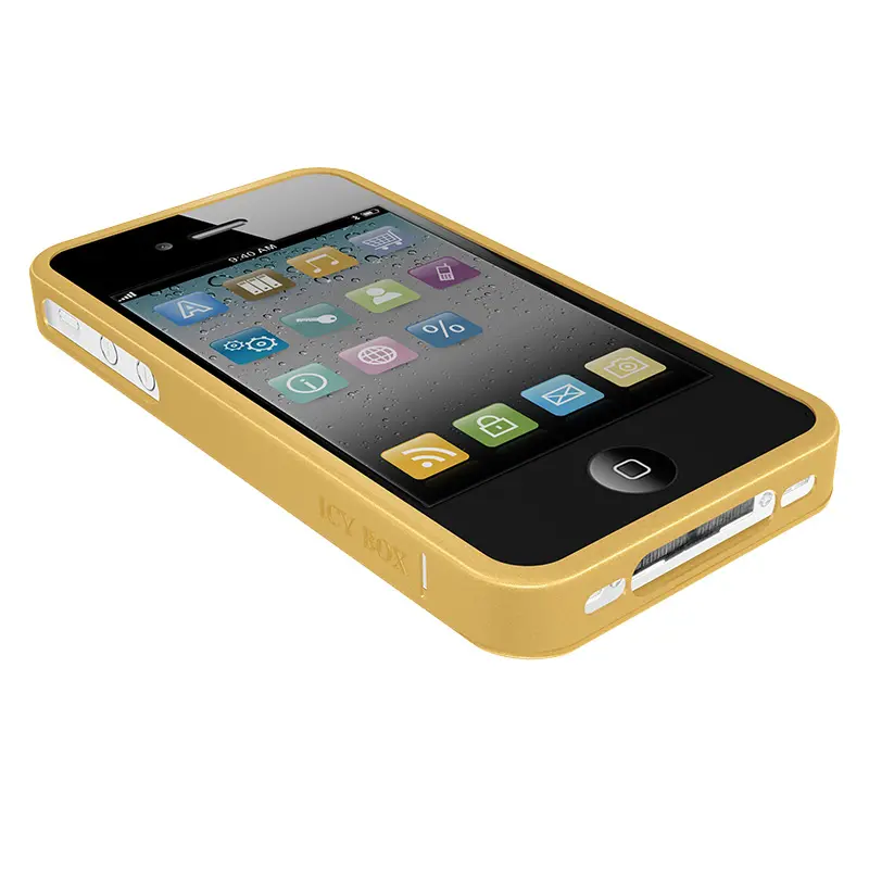 Icy Box IB-i045-Gd Protection Frame per iPhone 4/4S, …