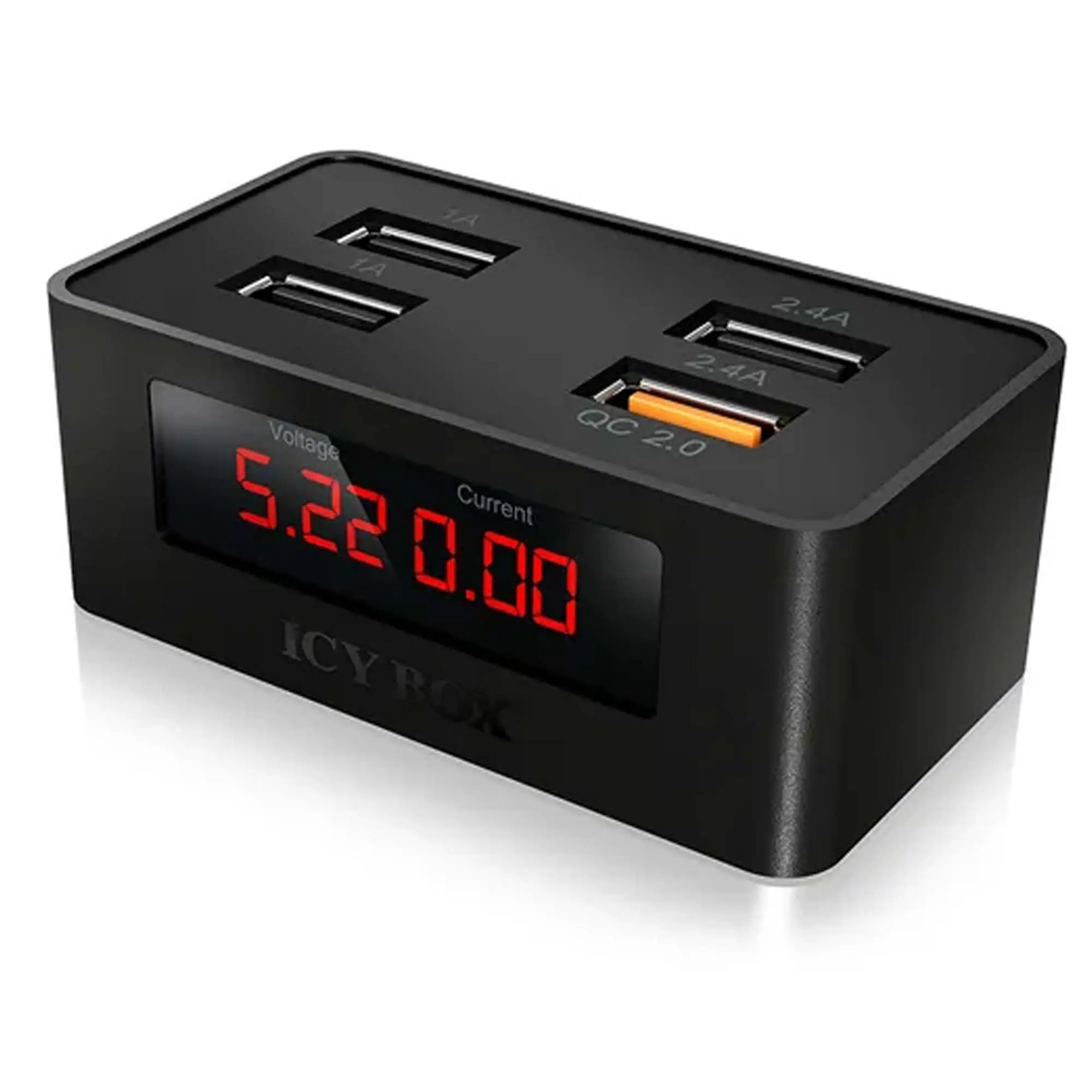 Icy Box IB-CH403 USB Fast Charger con 4 …