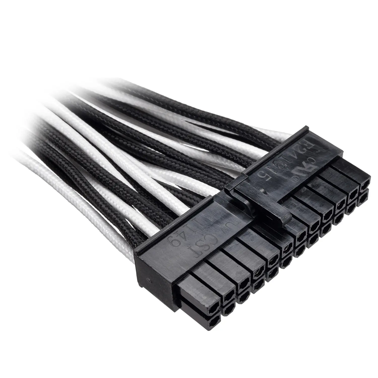 Corsair Professional Individually Sleeved ATX 24-pin, Type 4 (Generation 3) - Bianco/Nero
