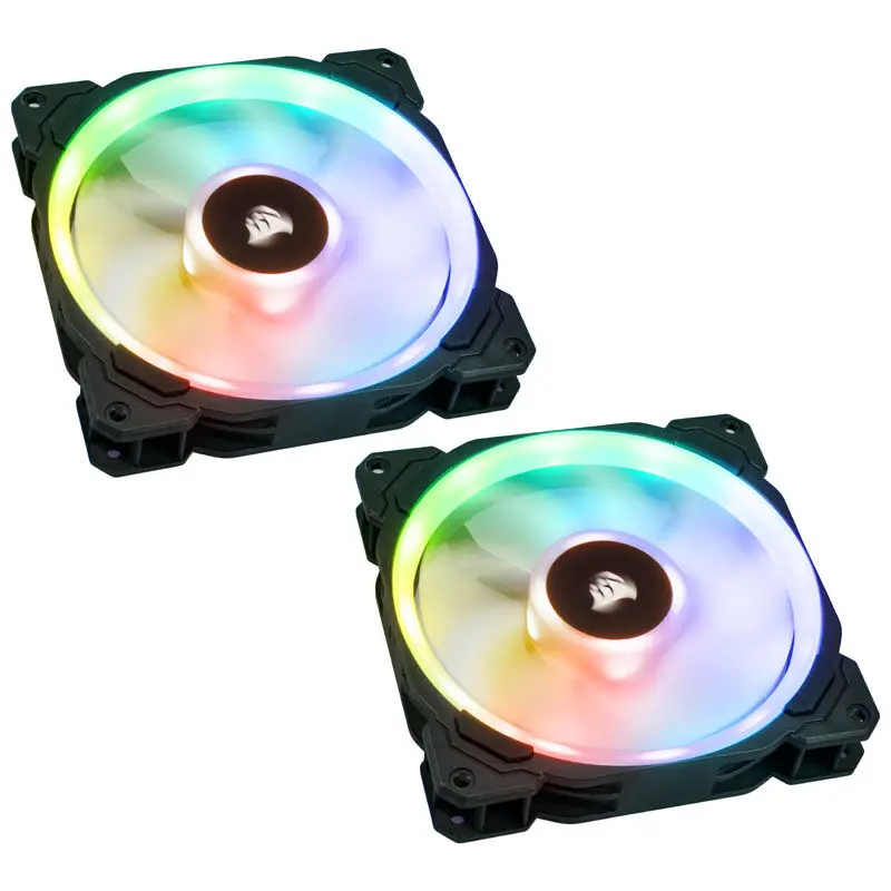 Corsair LL Series LL140 RGB LED, 140mm - Kit 2 Ventole & Controller