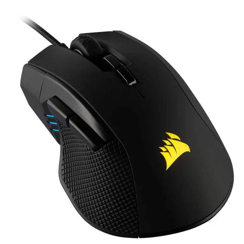 Corsair IRONCLAW RGB per FPS/MOBA Gaming Mouse 18.000 DPI - Nero