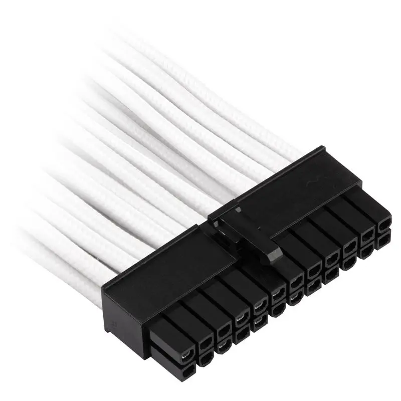 Corsair Premium Sleeved ATX 24-pin, Type 4 (Generation 4) - Bianco