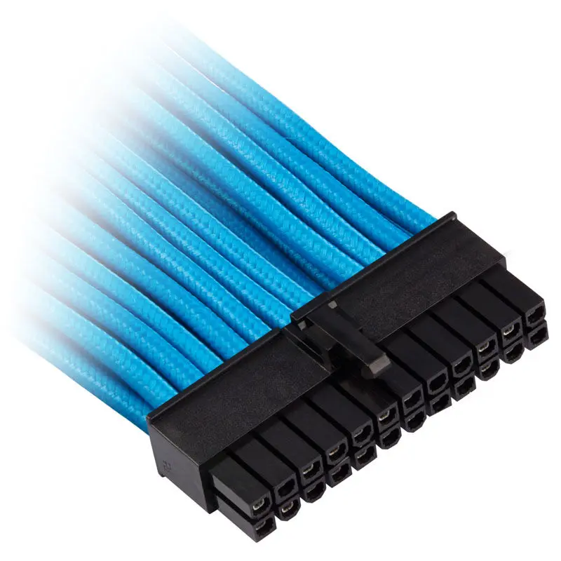 Corsair Premium Sleeved ATX 24-pin, Type 4 (Generation 4) - Blu