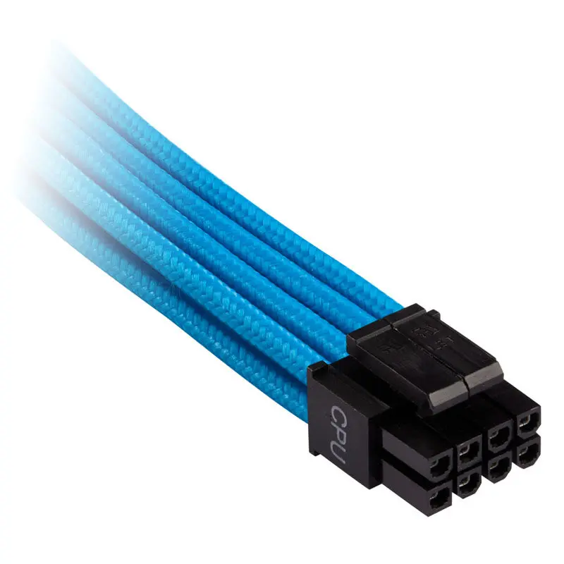 Corsair Premium Sleeved EPS12V CPU cable, Type 4 (Generation 4) - Blu