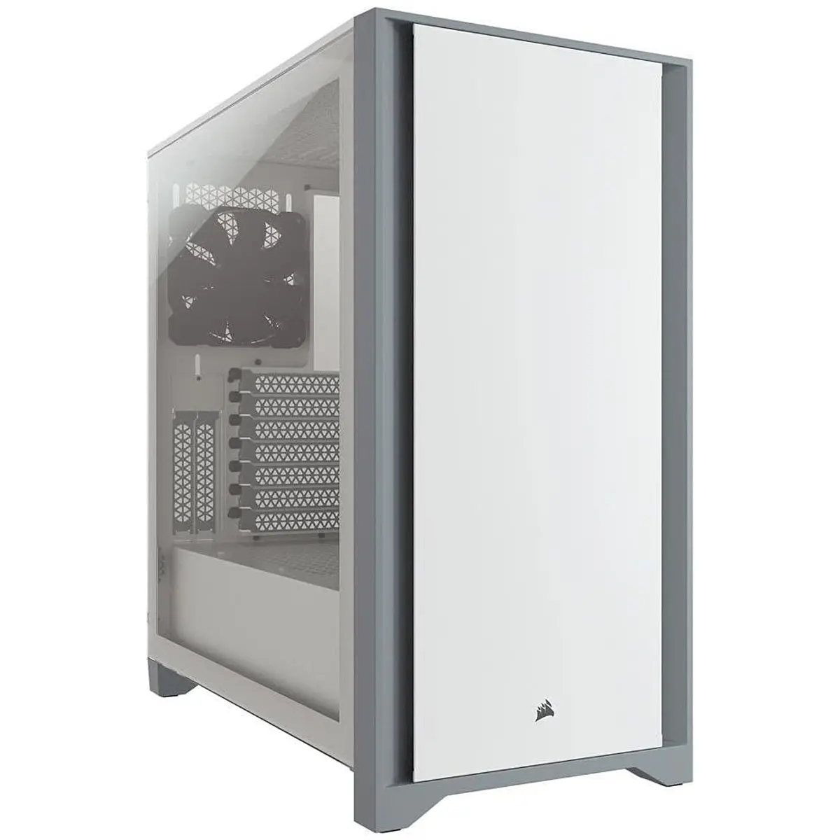 Corsair 4000D Tempered Glass - Bianco con Finestra