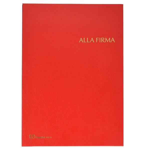 Libro firma Fraschini in carta-cartoncino con 14 scomparti …