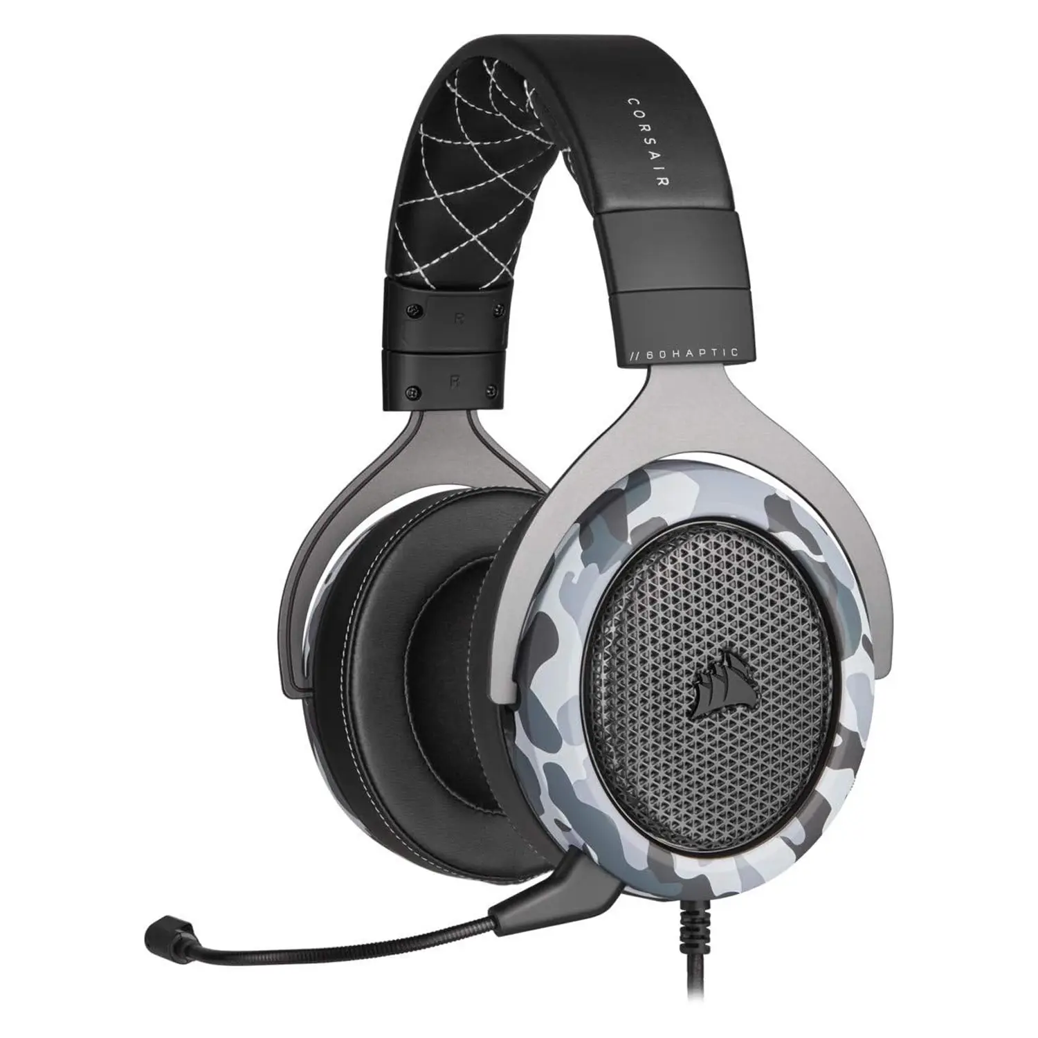 Corsair HS60 HAPTIC Stereo Gaming Headset con Haptic Bass - Camo