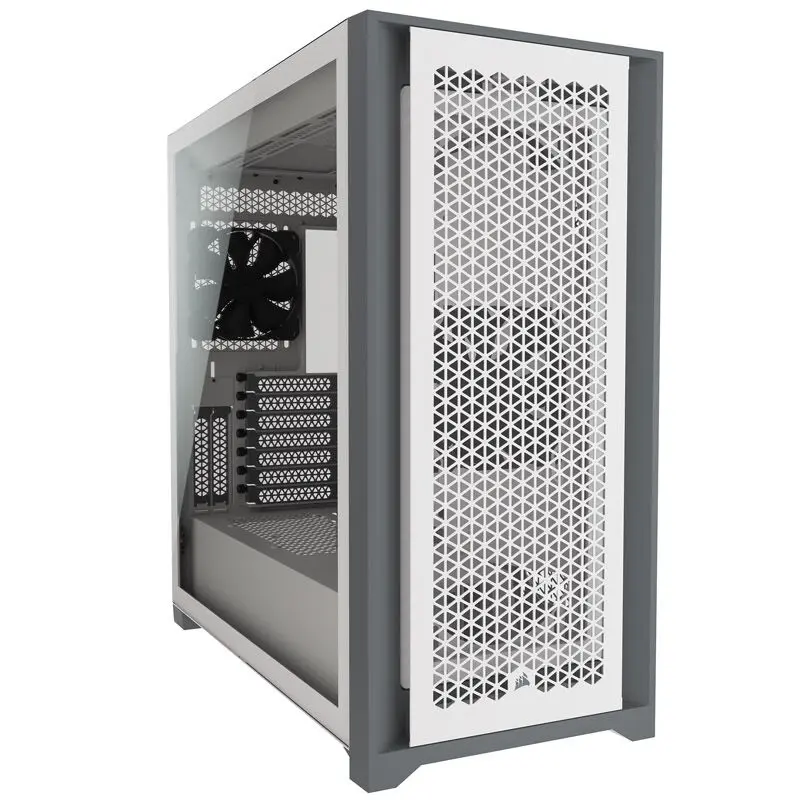 Corsair 5000D AIRFLOW Tempered Glass - Bianco con Finestra