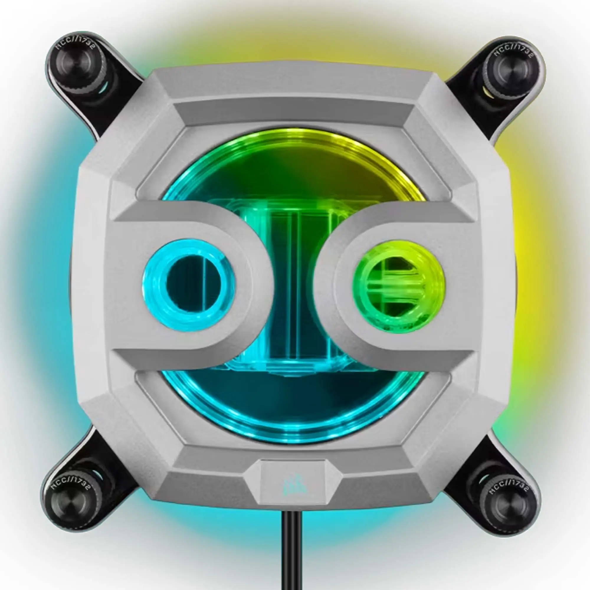 Corsair Hydro X CPU Waterblock XC7 RGB PRO, Silver - Socket 1200 / 1700 / AM4