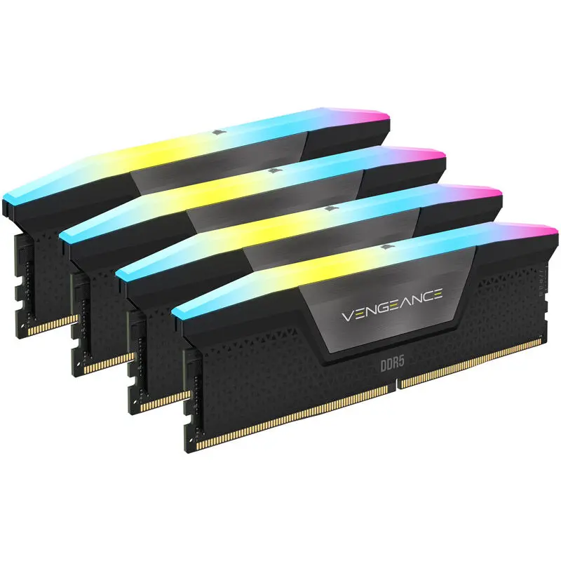 Corsair Vengeance RGB DDR5 6600MHz C32, Nero - 64GB (4x16GB)