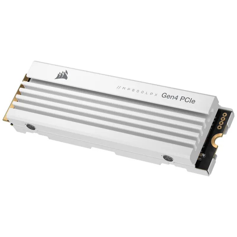 Corsair MP600 PRO LPX PCIe Gen4x4 NVMe M.2 SSD per PS5, Bianco - 2TB *Refurbished*