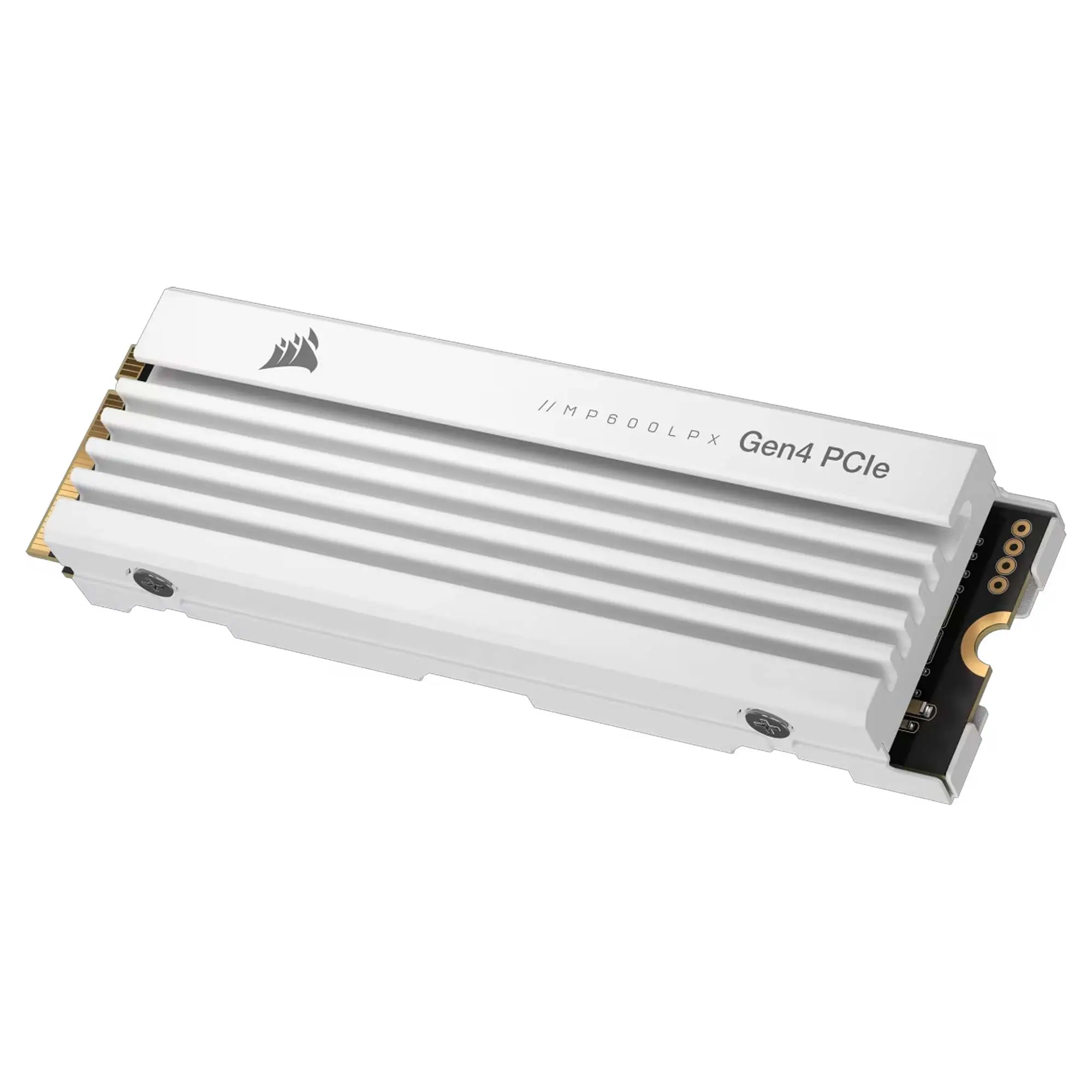 Corsair MP600 PRO LPX PCIe Gen4x4 NVMe M.2 SSD per PS5, Bianco - 4TB