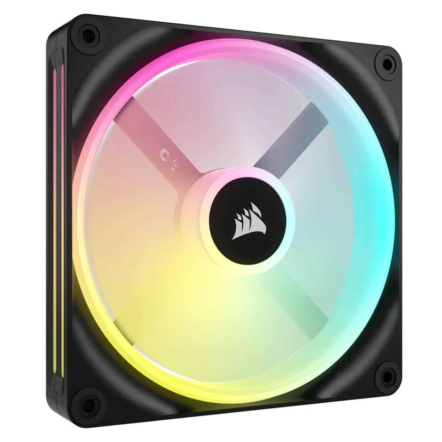 Corsair iCUE LINK QX140 RGB Series, Ventola PWM - 140mm, Nero