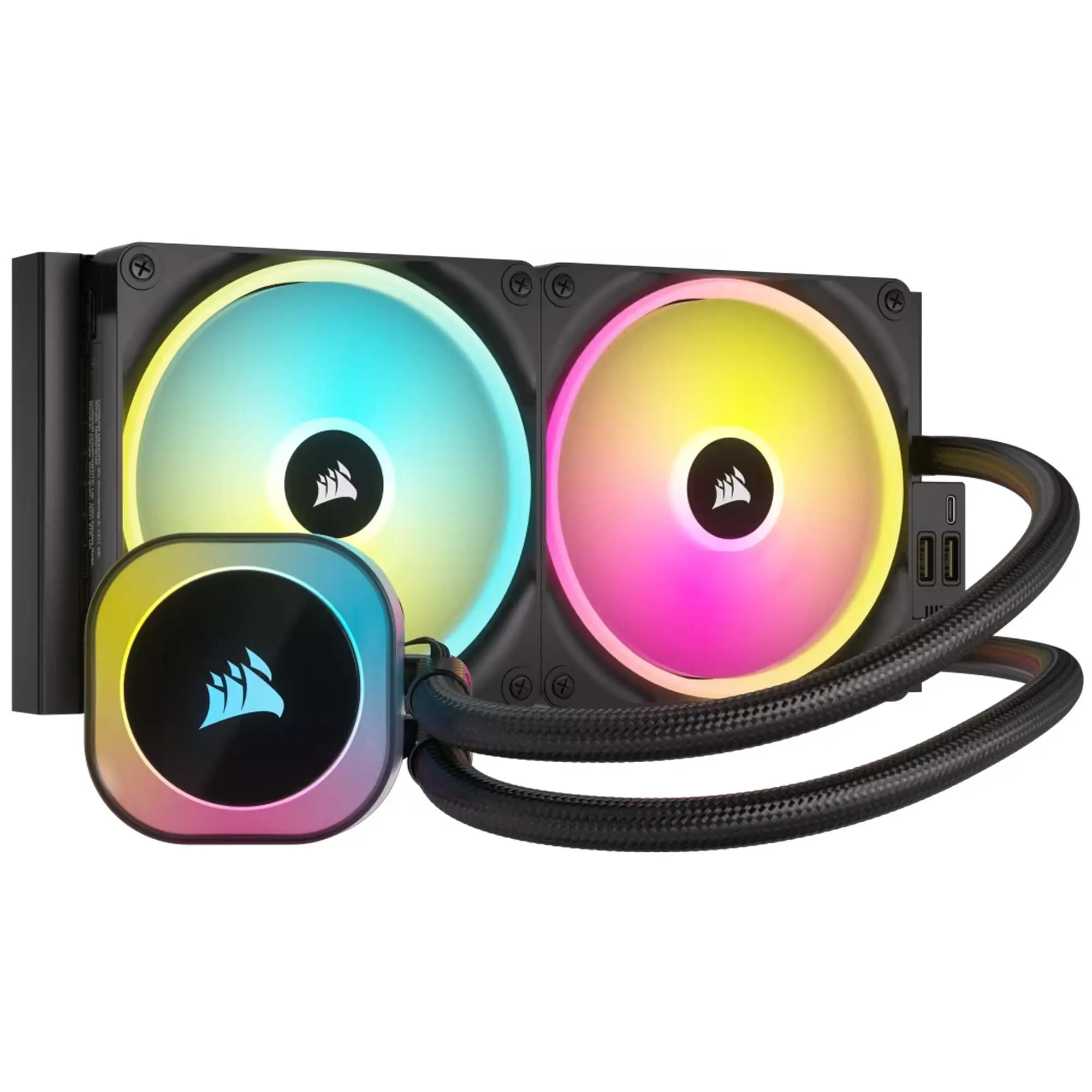 Corsair iCUE LINK H115i RGB AIO - Liquid CPU Cooler - 280 mm