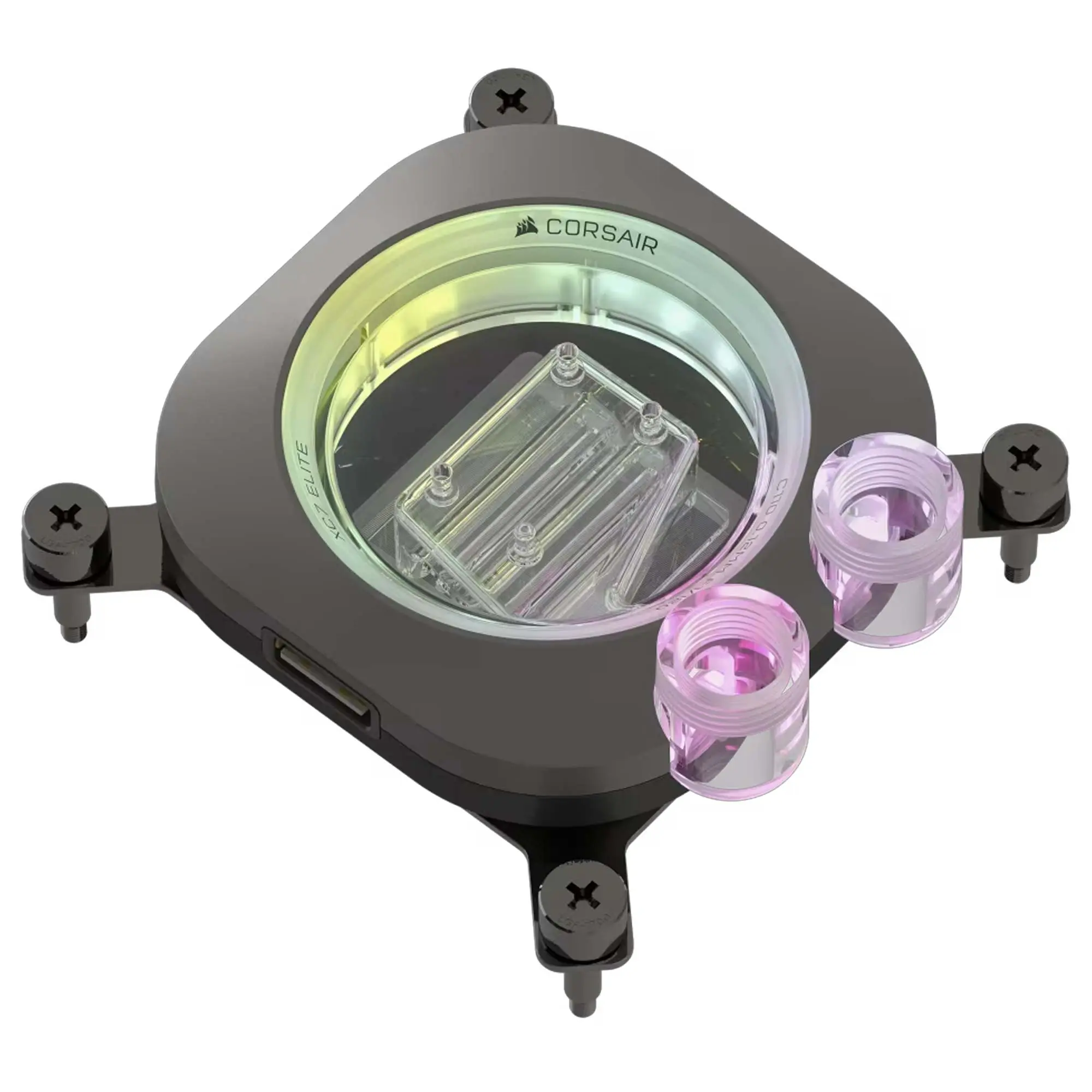 Corsair Hydro X CPU Waterblock XC7 RGB Elite, Nero - 1700 / AM4 / AM5