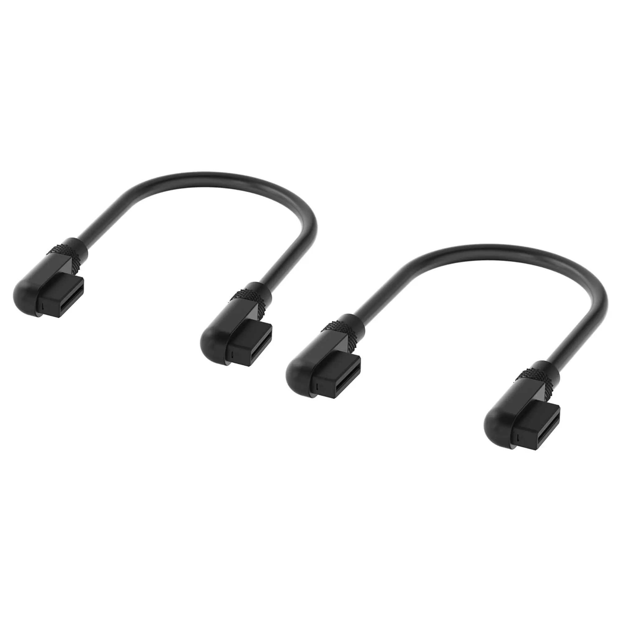 Corsair iCUE LINK Cable, 2x 135mm con Connettore 90° - Nero