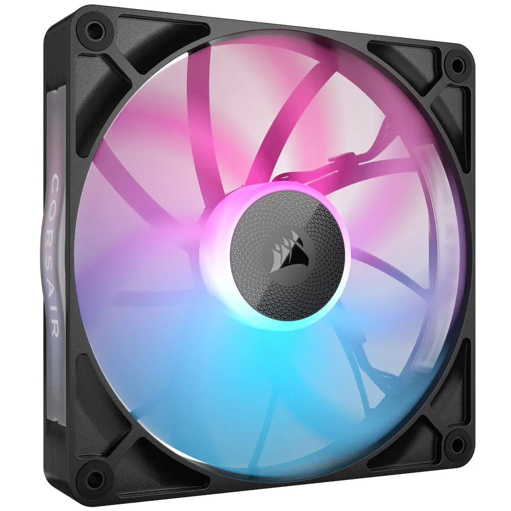 Corsair iCUE LINK RX140 RGB Series, Ventola PWM - 140mm, Nero