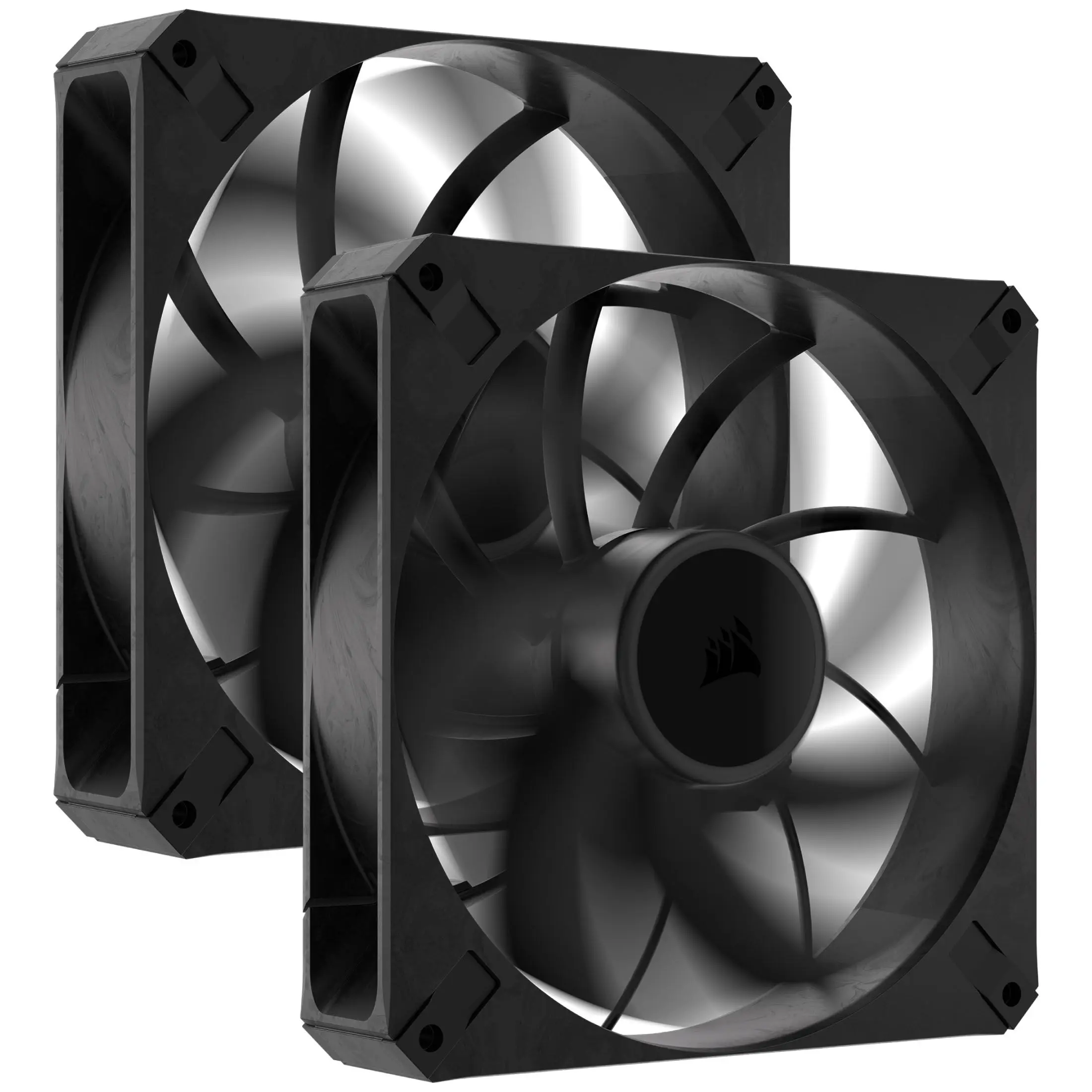 Corsair RS140 MAX Series, Ventola PWM, pack da 2 - 140mm, Nero