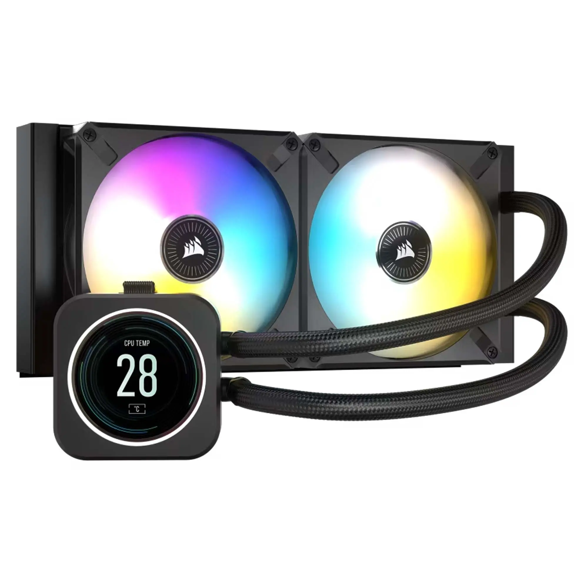 Corsair iCUE H100i ELITE LCD Liquid CPU Cooler - 240 mm *refurbished*